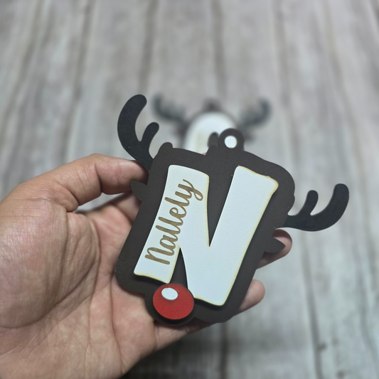 Esferas Personalizadas de Reno con Nombre
