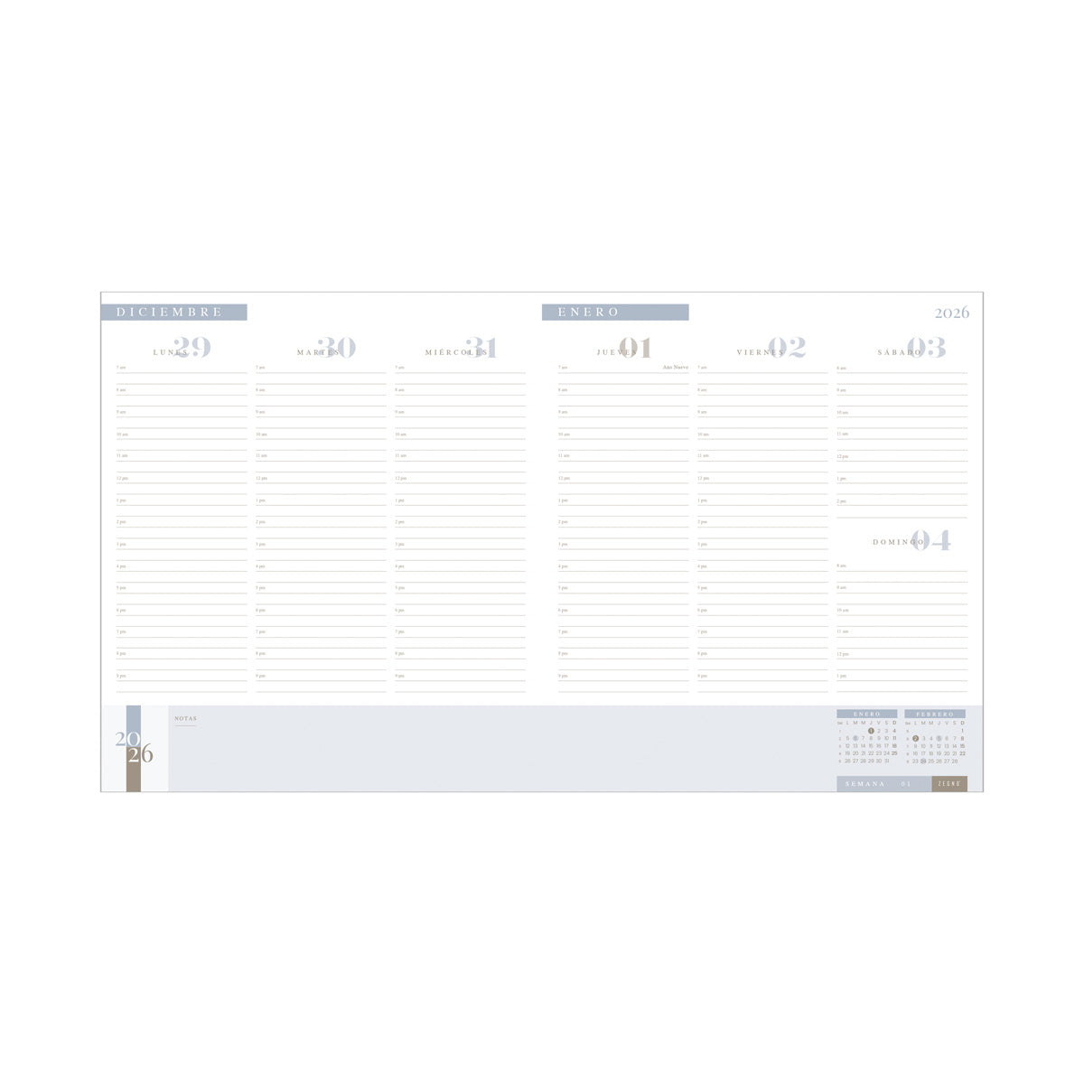 Agenda Ejecutiva Clasica 2026