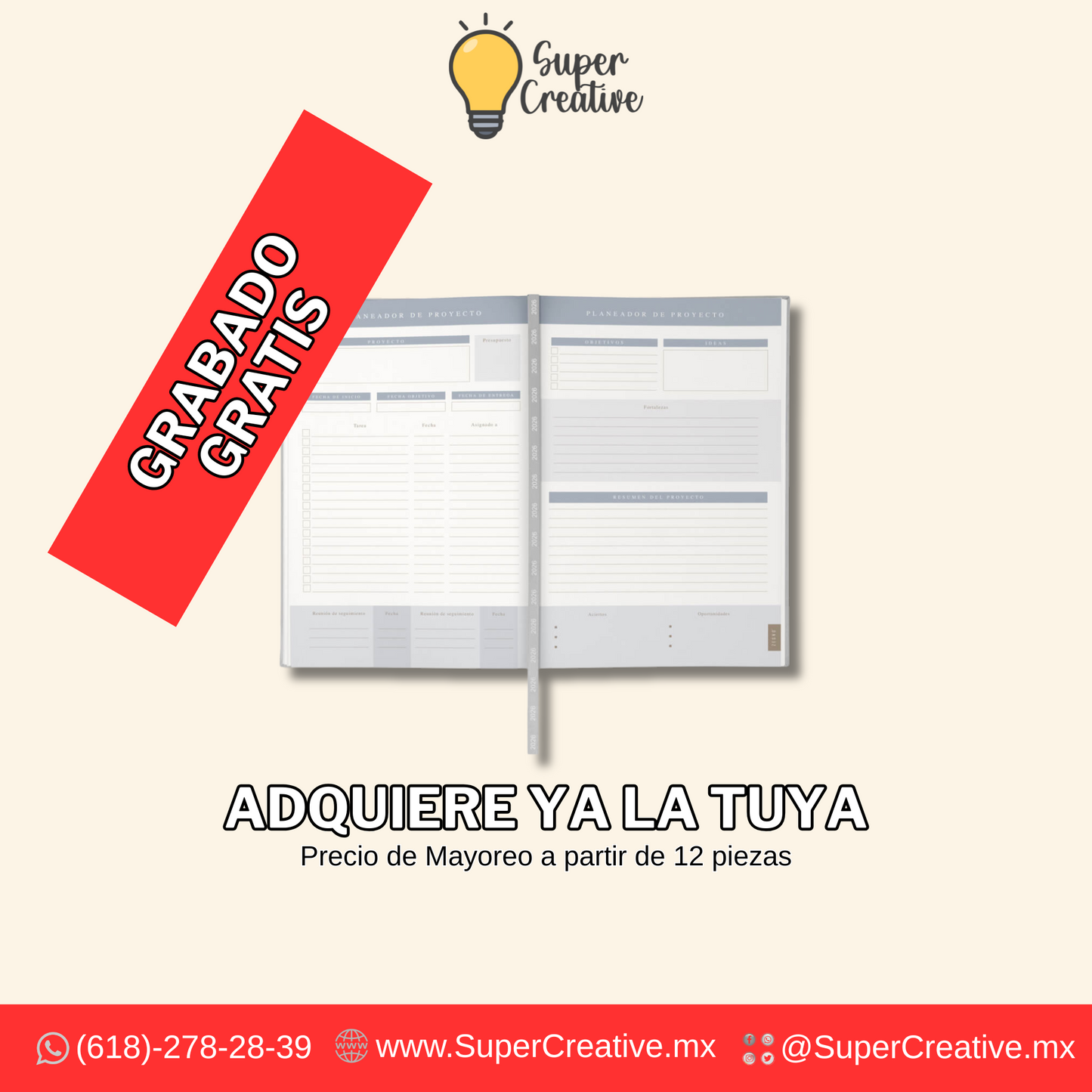Agenda Diaria Clasica 2026