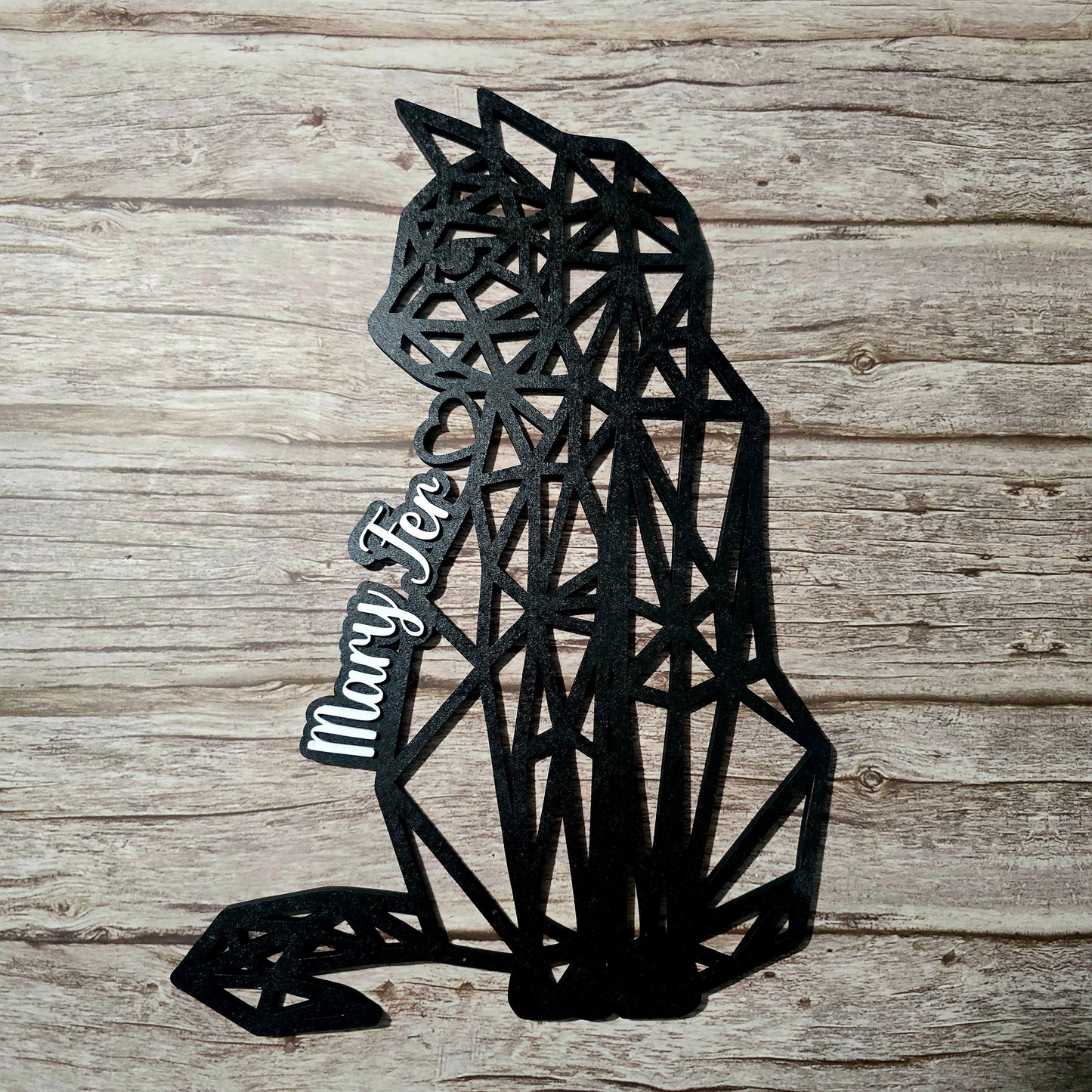 Cuadro De Gato Minimalista