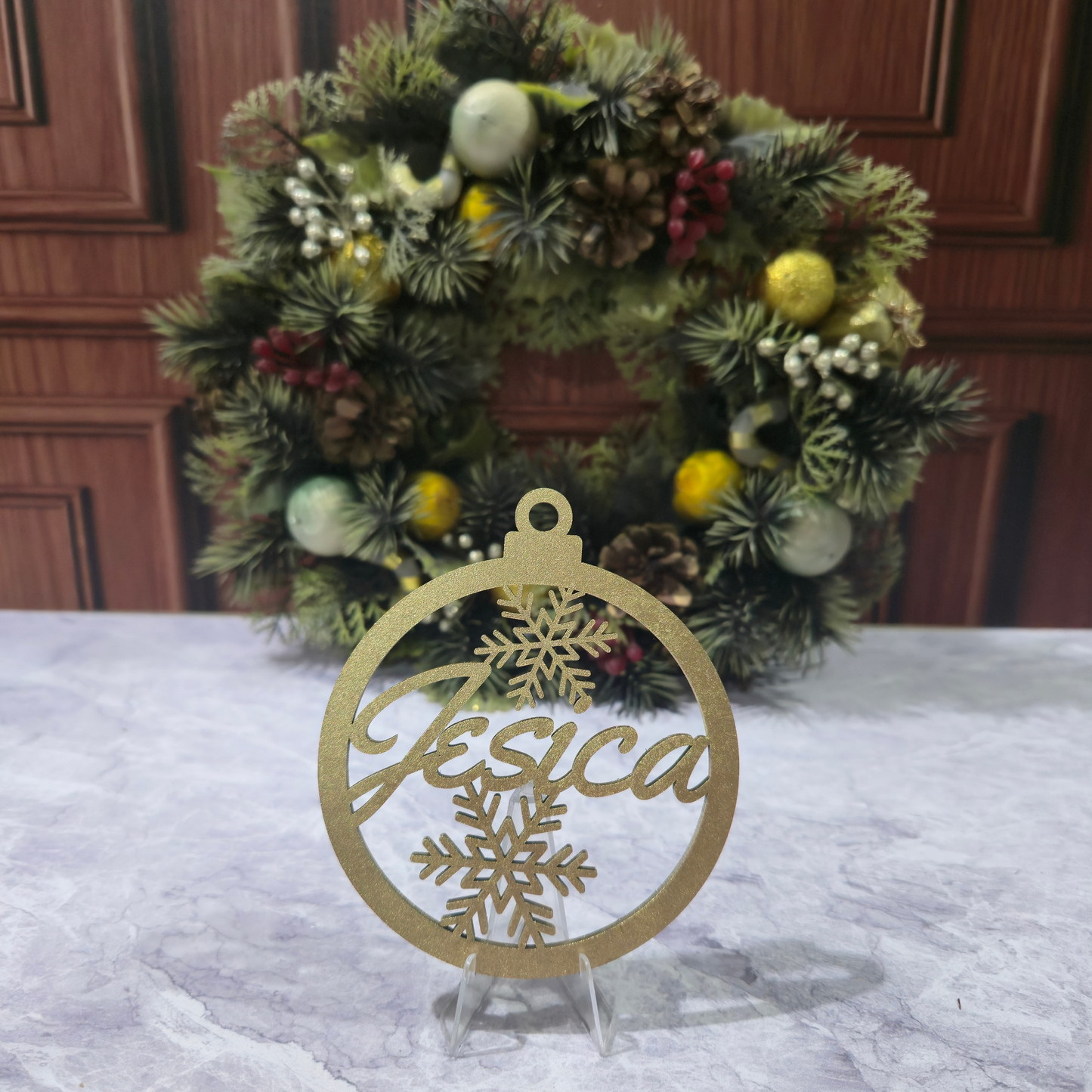 Esfera Personalizada Con Nombre – Decoración Exclusiva