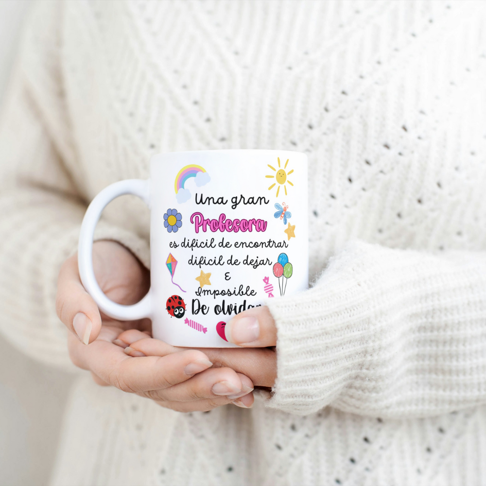 Taza Una Profesora Dificil De Olvidar