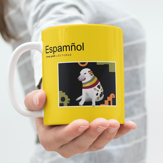 Taza Libro De Espamñol