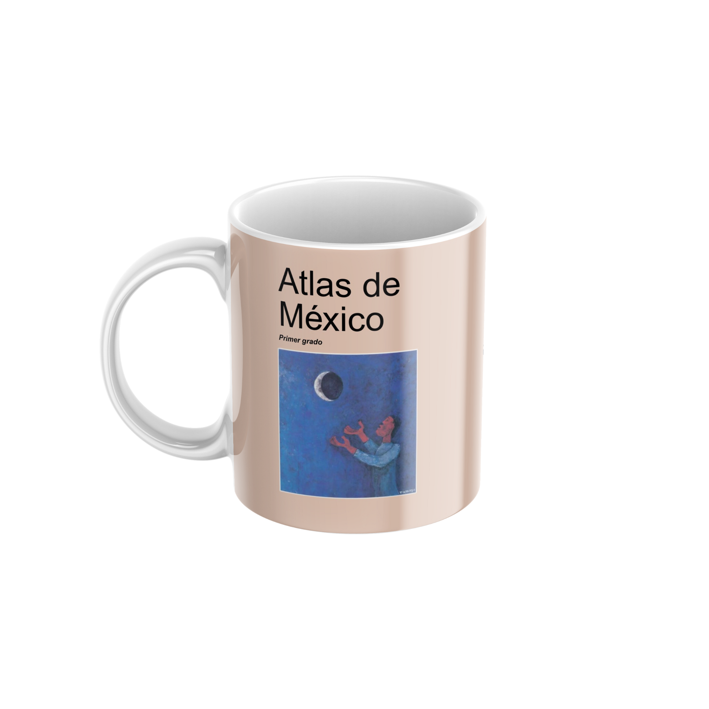 Taza Libro De Atlas De México