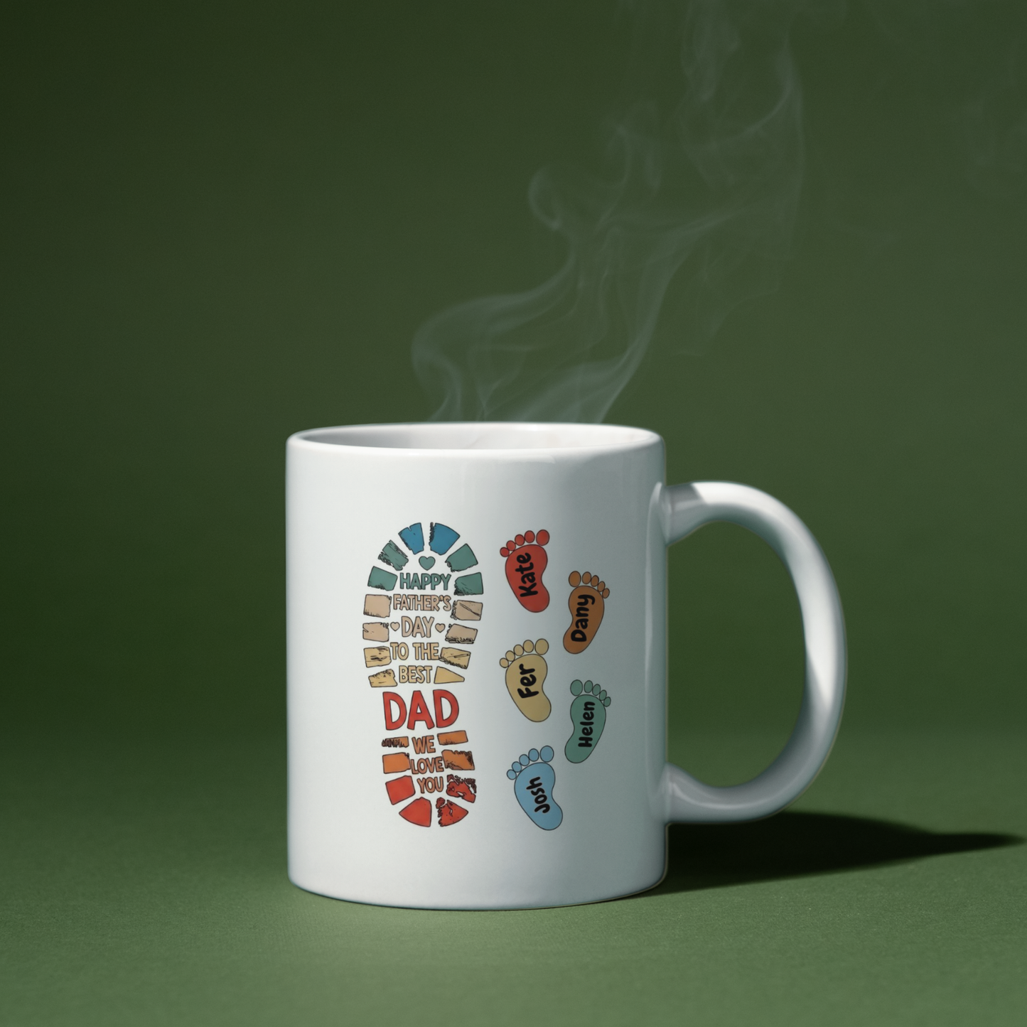 Taza Al Mejor Papá Del Mundo