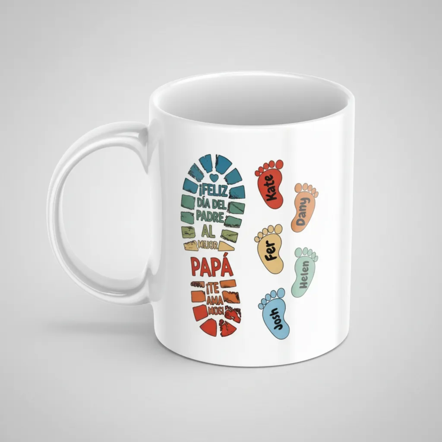 Taza Al Mejor Papá Del Mundo