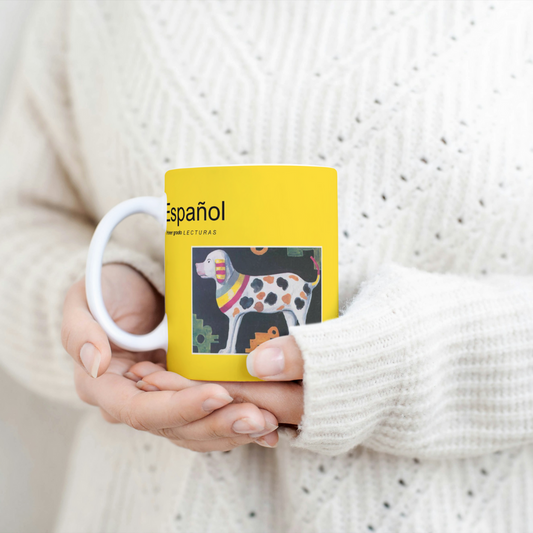 Taza Libro De Lectura Español