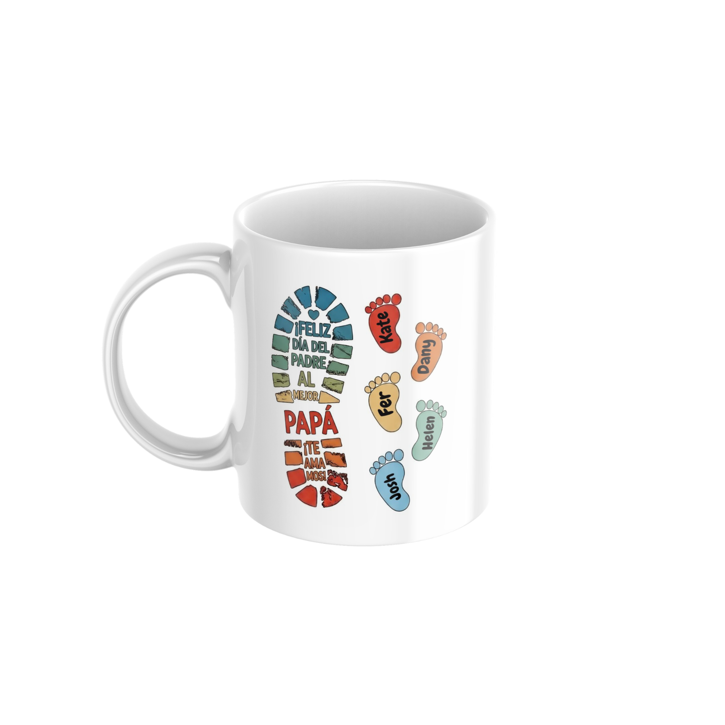 Taza Al Mejor Papá Del Mundo