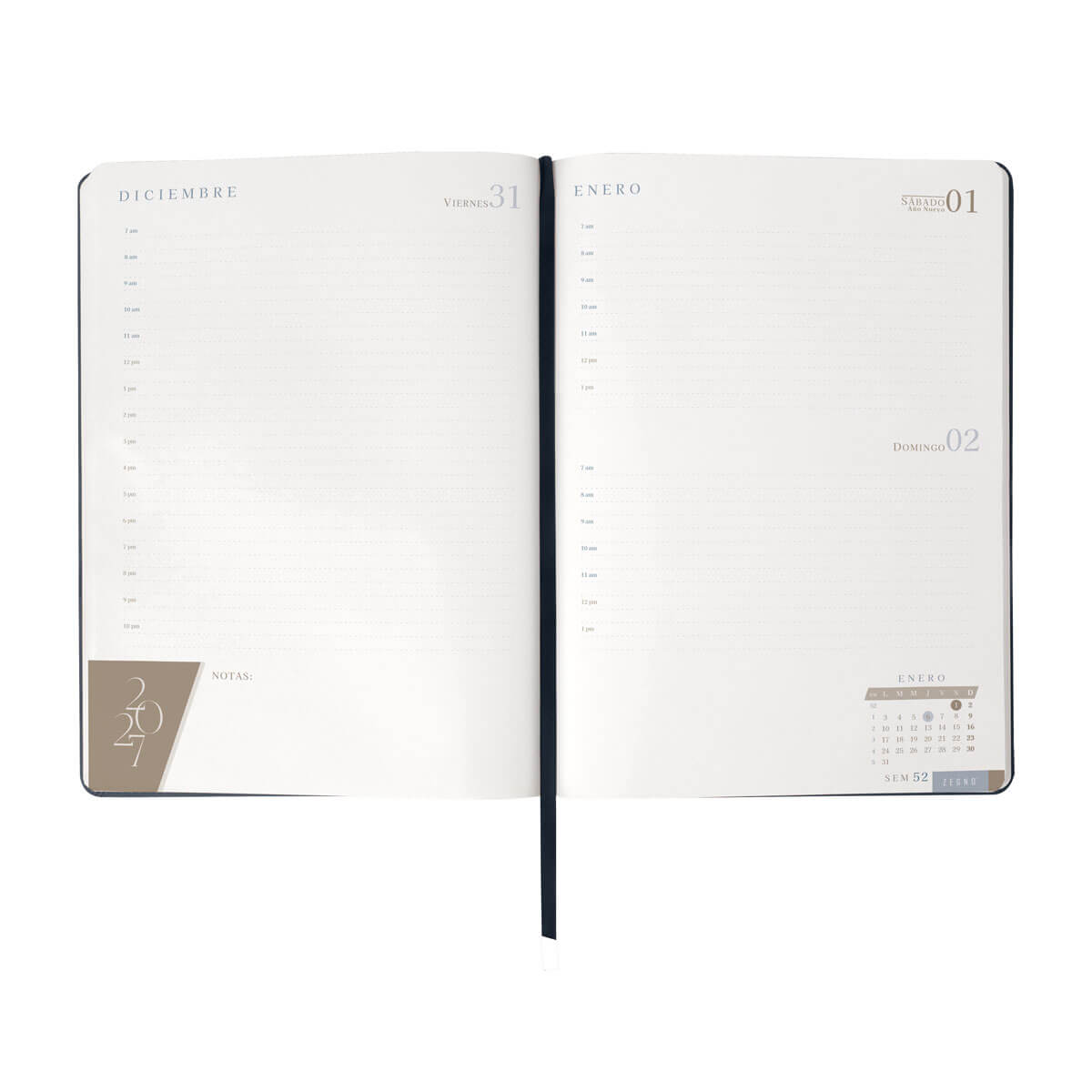 Agenda Diaria Ultra 2027
