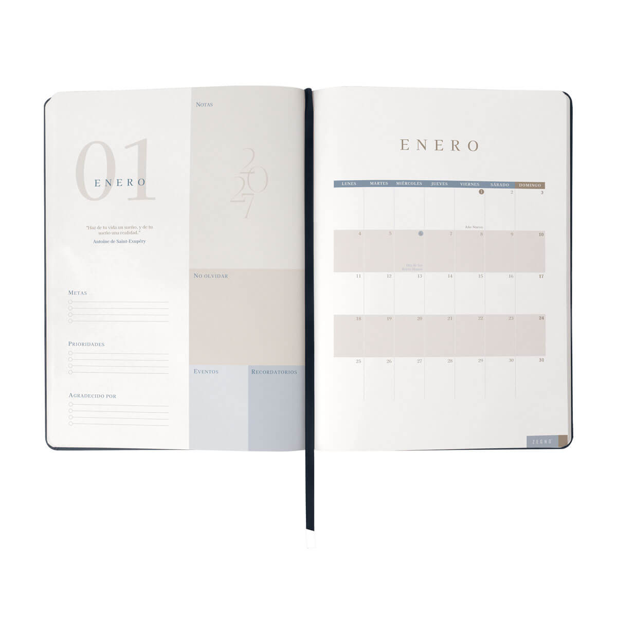 Agenda Diaria Ultra 2027
