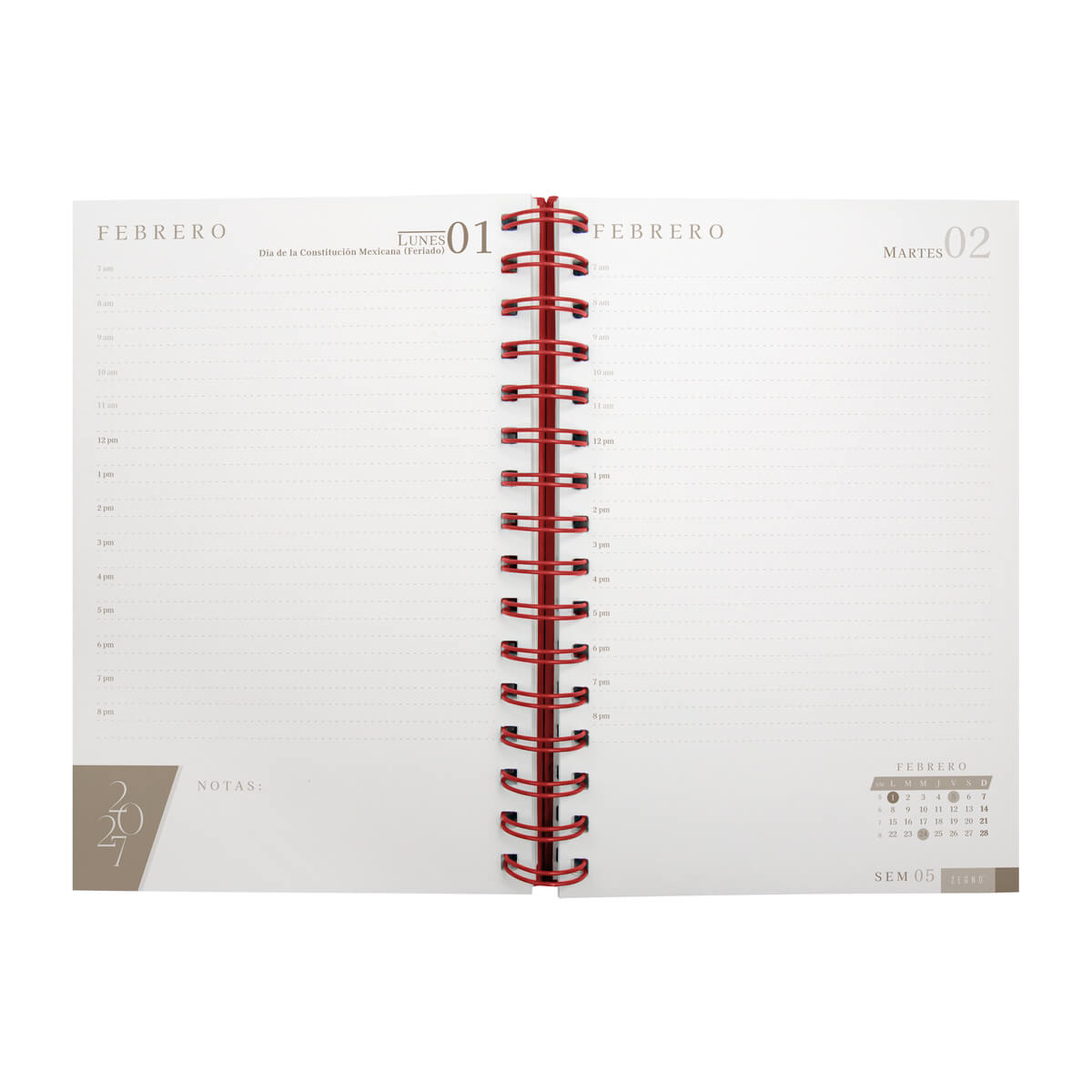 Agenda Diaria Lette Clasica 2027